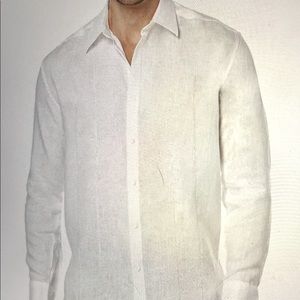 Men’s 100% Linen Shirt by Cubavera